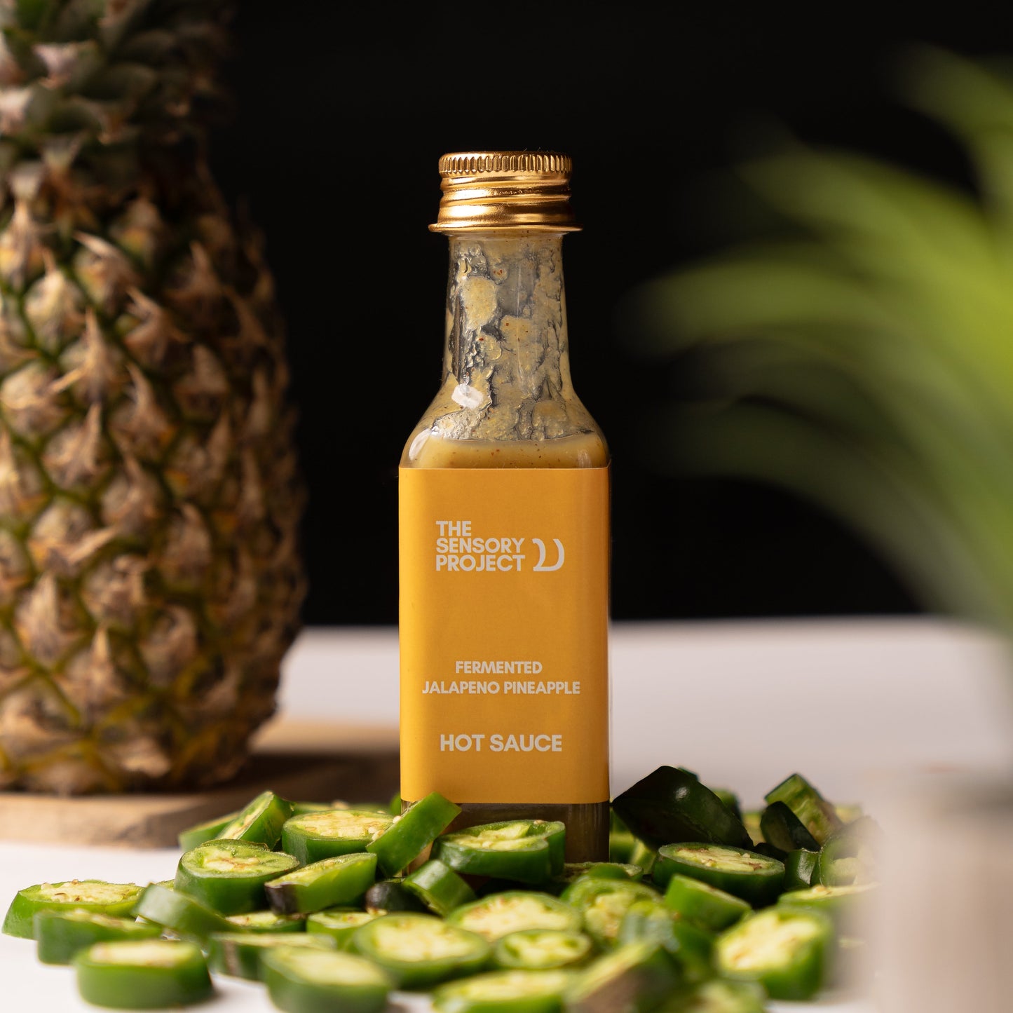 Fermented Jalapeno Pineapple Hot Sauce